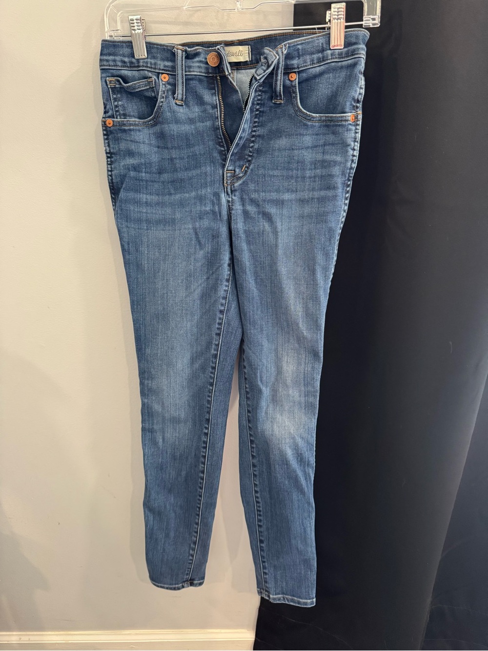 Madewell 10” High-Rise Skinny Jeans Women’s Size 27 Medium Wash Ankle